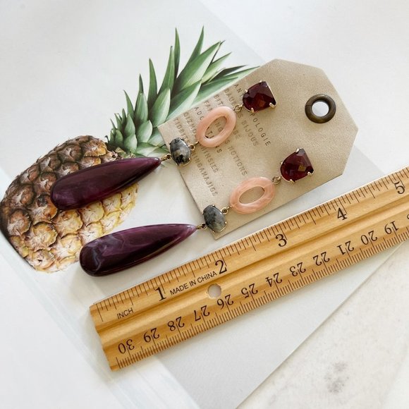 Anthropologie Rebekah Drop Earrings - Picture 2 of 3